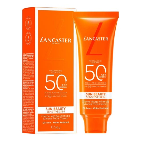 Lancaster Sun Beauty Sensitive Skin Mineral Face SPF50 1