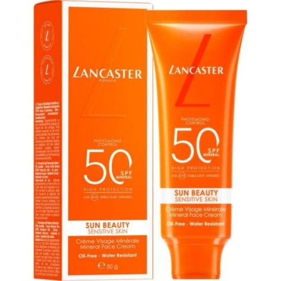 Lancaster Sun Beauty Sensitive Skin Mineral Face SPF50 1
