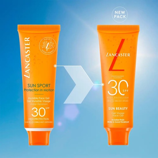 Lancaster Sun Sport Invisible Face Gel Spf30 50Ml 2