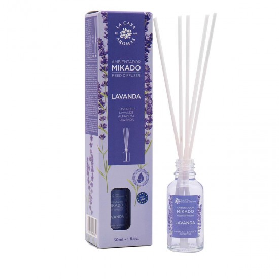 Ambientador Mikado La Casa de Los Aromas Lavanda 30ml 0
