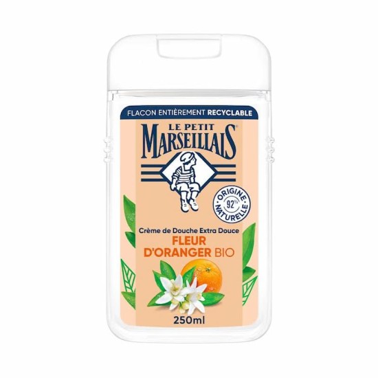 Le Petit Marseillais Crema de Ducha Extra Suave Flor de Azahar 250 ml 0