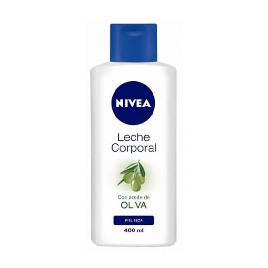 Body Milk Nivea seca Aceite de Oliva 400 ml 0