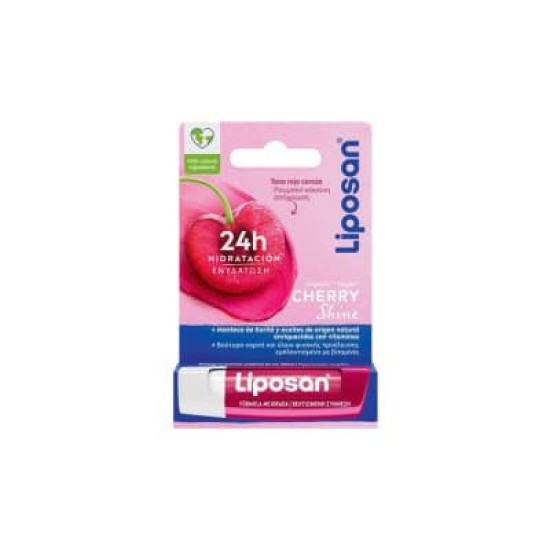 Liposan Bálsamo Labial Cherry Shine 1