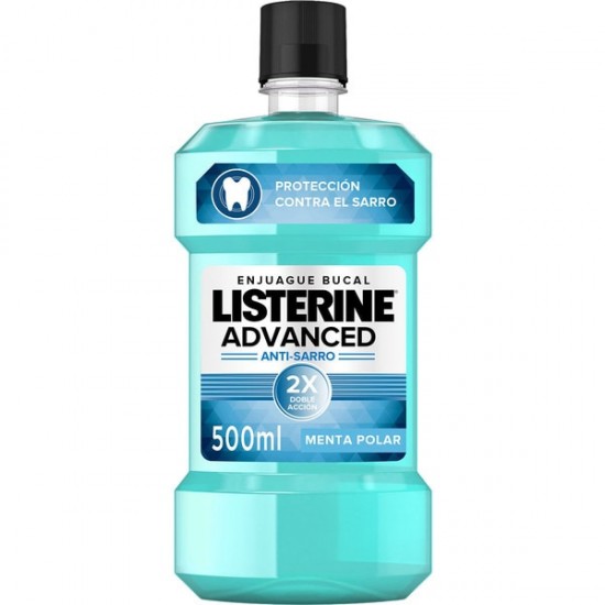 Listerine Elixir Anti-Sarro Menta Polar 500ml 0