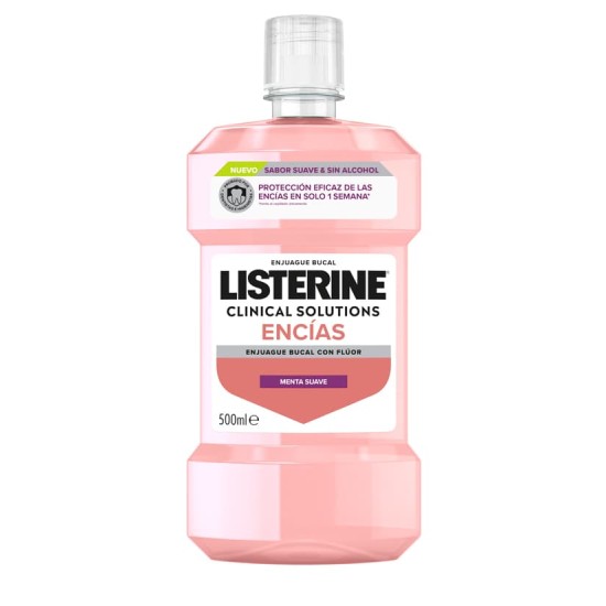 Listerine Elixir Clinical Solution 500Ml 0