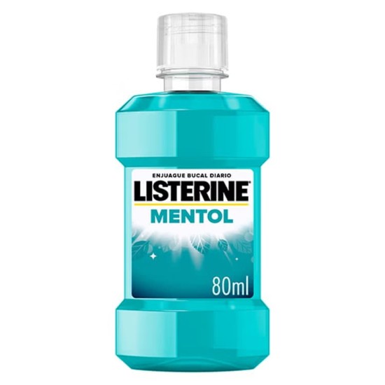 Listerine Elixir Mentol 80Ml 0