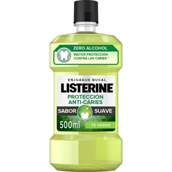 Listerine Elixir zero Anti-Caries sabor suave 500ml 0