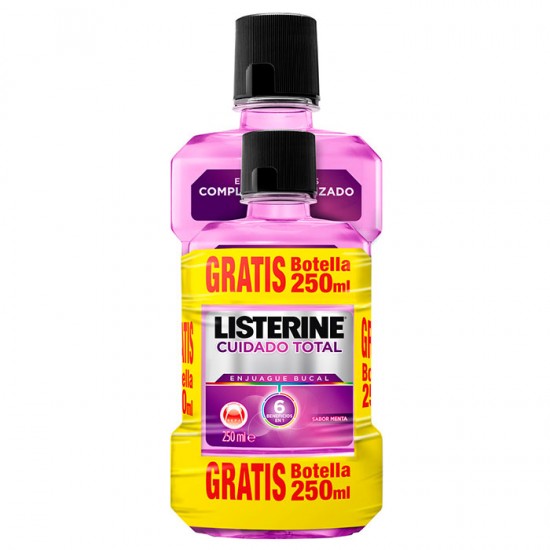 Listerine Elixir Cuidado Total 500+250Ml 0