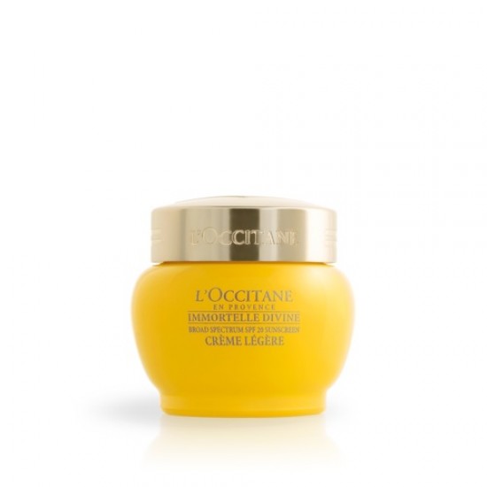 L\'Occitane Siempreviva Crema Divina Textura Ligera Spf 20 50Ml 0