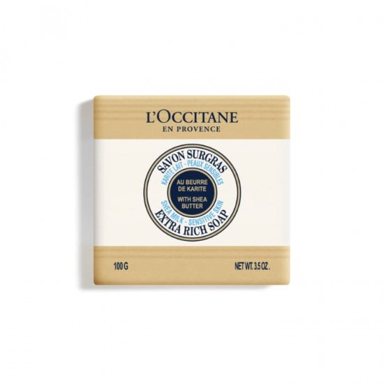 L\'Occitane Karité Jabón Extra-Suave Leche De Karité 100G 0