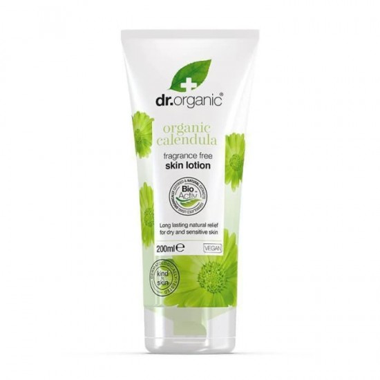 Dr Organic loción corporal sensitive Caléndula 200 ml 0