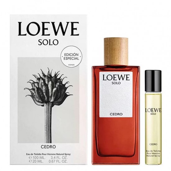 Loewe Solo Cedro Lote 100Ml+20ml 0
