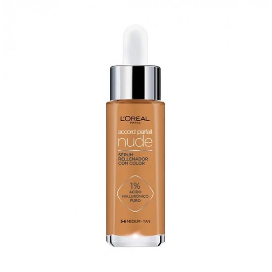 L\'oreal Maquillaje Accord Parfait Nude Serum 5-6 Medium-Tan 0