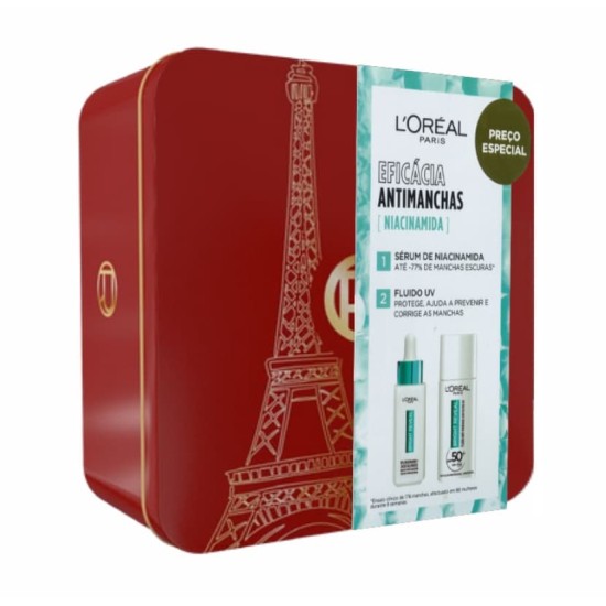 L\'Oreal Bright Reveal Fluido Antimanchas 50ml + Serum 30ml 0