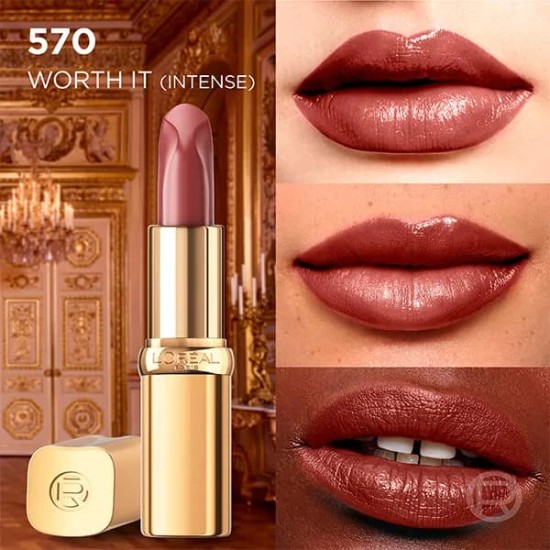 L\'oreal Color Riche Nudes Of Worth 570 Worth It Intense 2