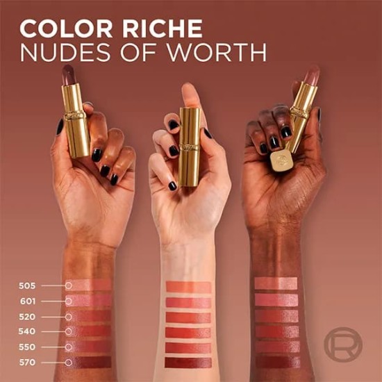 L\'oreal Color Riche Nudes Of Worth 601 Worth It 3