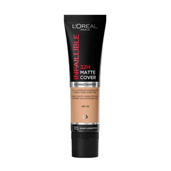 L\'oreal Maquillaje infalible 32H Matte Cover 115 0