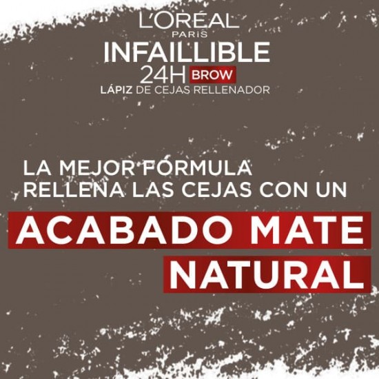 Loreal Infalible Brow Expert Cejas 3 Brunette 1