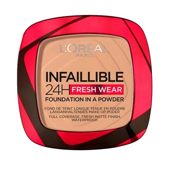 L\'oreal Polvo Infalible 24H Foundation In A Powder 140 Golden Beige 0