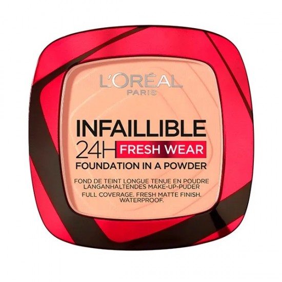 L\'oreal Polvo Infalible 24H Foundation In A Powder 245 Golden Honey 0