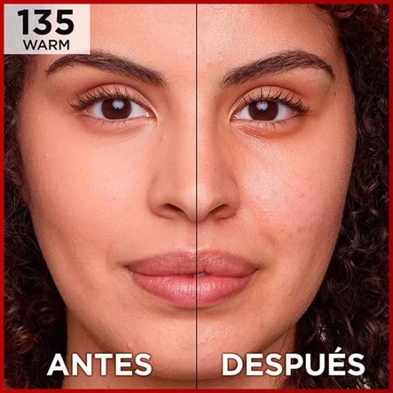 Loreal Maquillaje Infalible 32H Matte Cover 135 Vanille Éclat 2