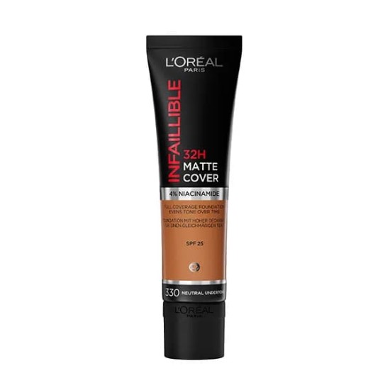 Loreal Maquillaje Infalible 24H Matte Cover 330 Noisette 0
