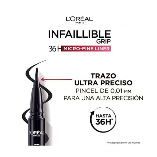 Loreal Infalible Micro Liner 01 Obsidian 1