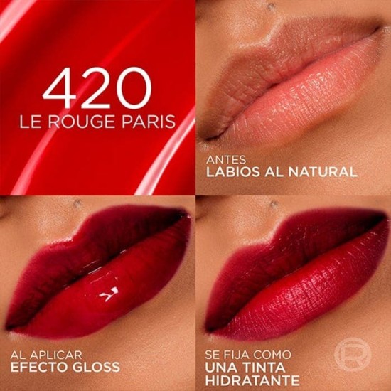 L\'Oreal Labial Hyaluronic Tint 420 Rouge Paris 2