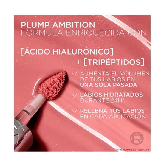 L\'Oreal Labial Plum Ambition 101 Cristal Clear 3