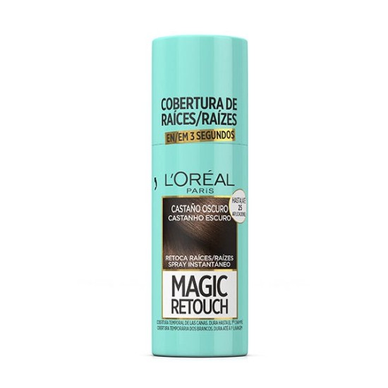 Loreal Magic Retouch Castaño Oscuro 75ml 0