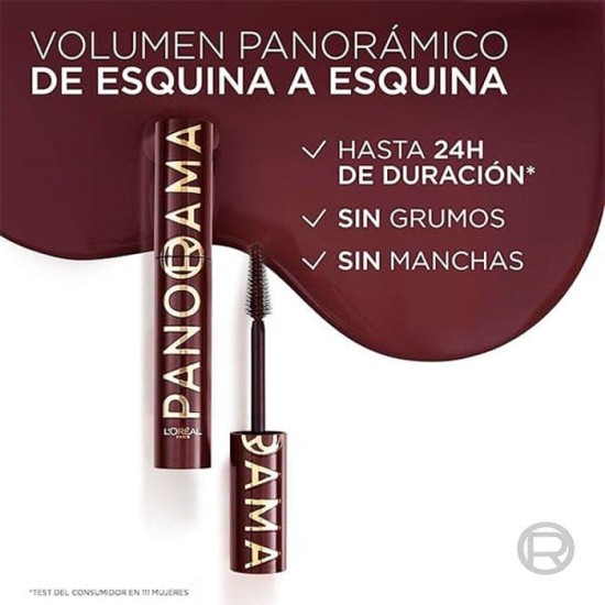 L\'Oreal Máscara de Pestañas Panorama Chromatic Bordeaux 1