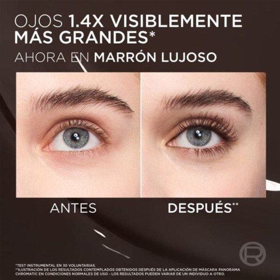 L\'Oreal Máscara de Pestañas Panorama Chromatic Brun 3