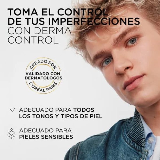 L\'Oreal Men Expert Derma Control Gel Limpiador 260Ml 5