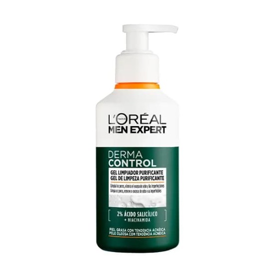 L\'Oreal Men Expert Derma Control Gel Limpiador 260Ml 0