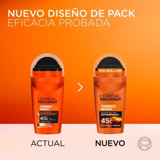 L\'Oreal Men Expert Desodorante Rollon Thermic Resist 50Ml 6