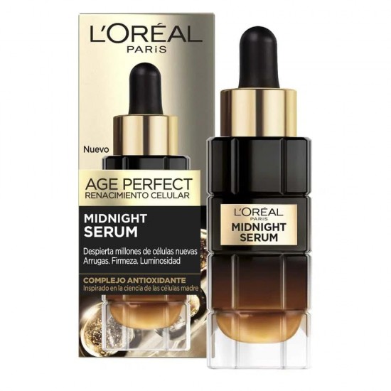 Loreal Serum Antiedad Noche Renacimiento Celular Midnight 30 Ml 0