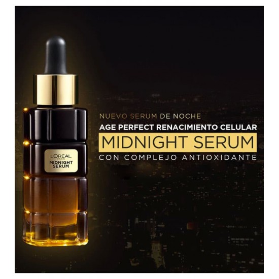 Loreal Serum Antiedad Noche Renacimiento Celular Midnight 30 Ml 2