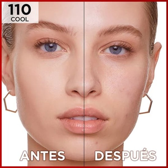 L\'oreal Maquillaje Infalible 32H Matte Cover 110 Vainille Rosé 1