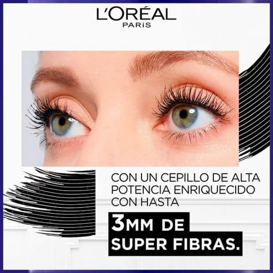 Loreal Pro XXL Extensión Máscara Negra 2