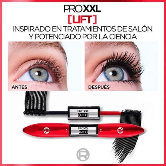 Loreal Pro XXL Lift Máscara Negra 1