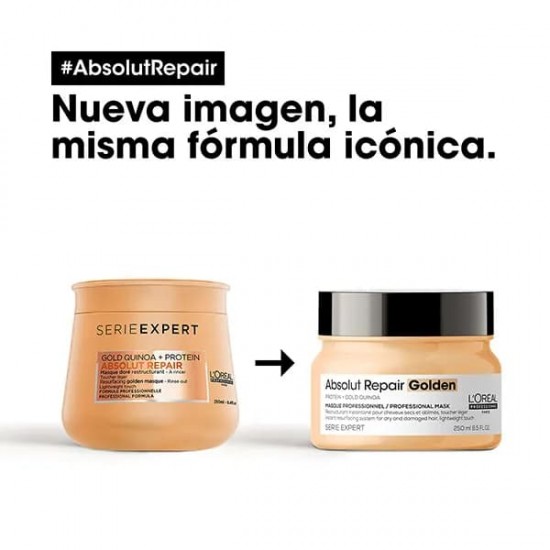L\'Oréal Professionnel Absolut Repair Golden Mask 250ml 4