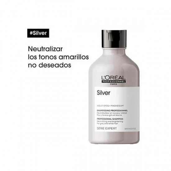 L\'Oréal Professionnel Silver Champú 300ml 3