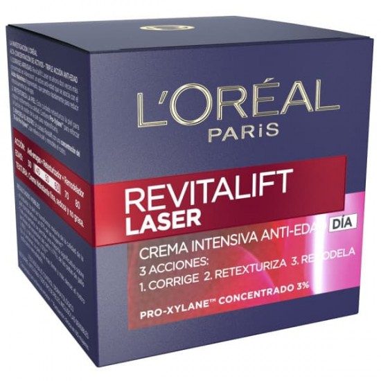 Loreal Revitalift Laser X3 Crema Intensiva Día Anti-Edad 50Ml 1
