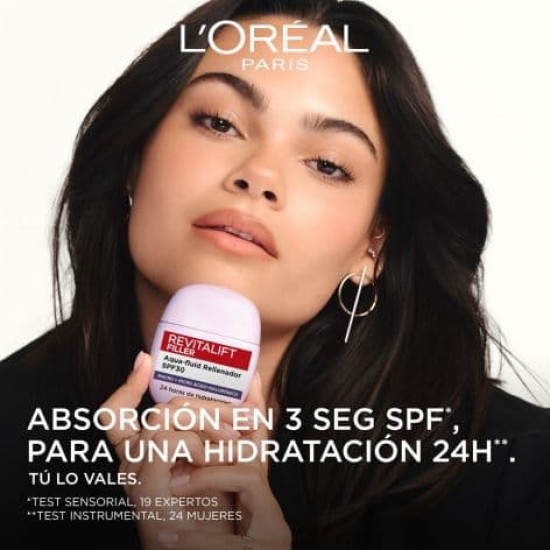 L\'oreal Revitalift Filler Aqua-Fluid Rellenador SPF30 40ml 2