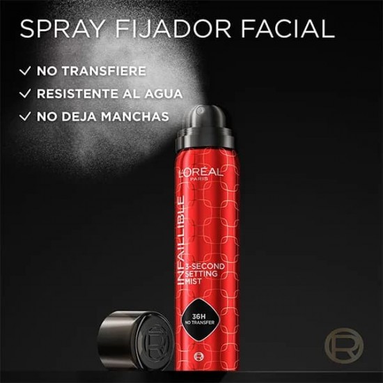 L\'Oreal Spray Fijador Infalible Setting Mist 150Ml 6