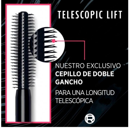 Loreal Máscara de Pestañas Telescopic Lift Extra Black 2