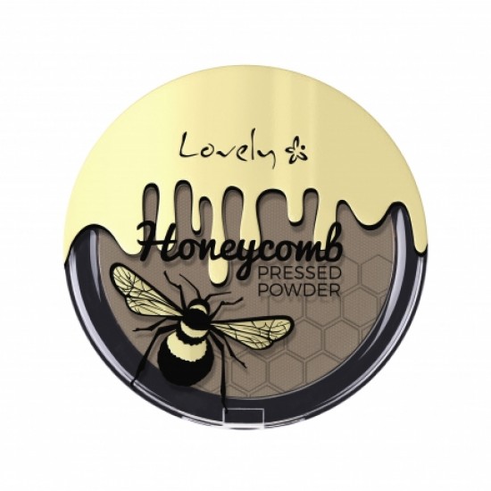 Lovely Honeycomb Pressed Powder 01 0