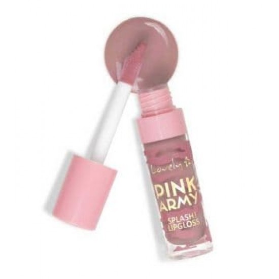 Lovely Pink Army Lip Gloss Splash N3 1