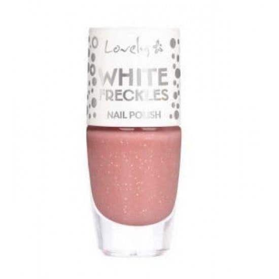 Lovely Uñas White Freckles 02 0