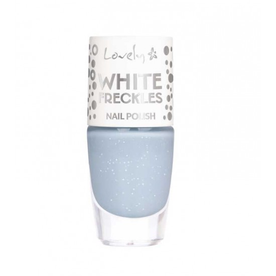 Lovely Uñas White Freckles 05 0